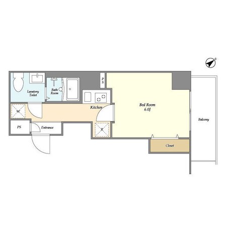 アルファコート蕨5の物件間取画像